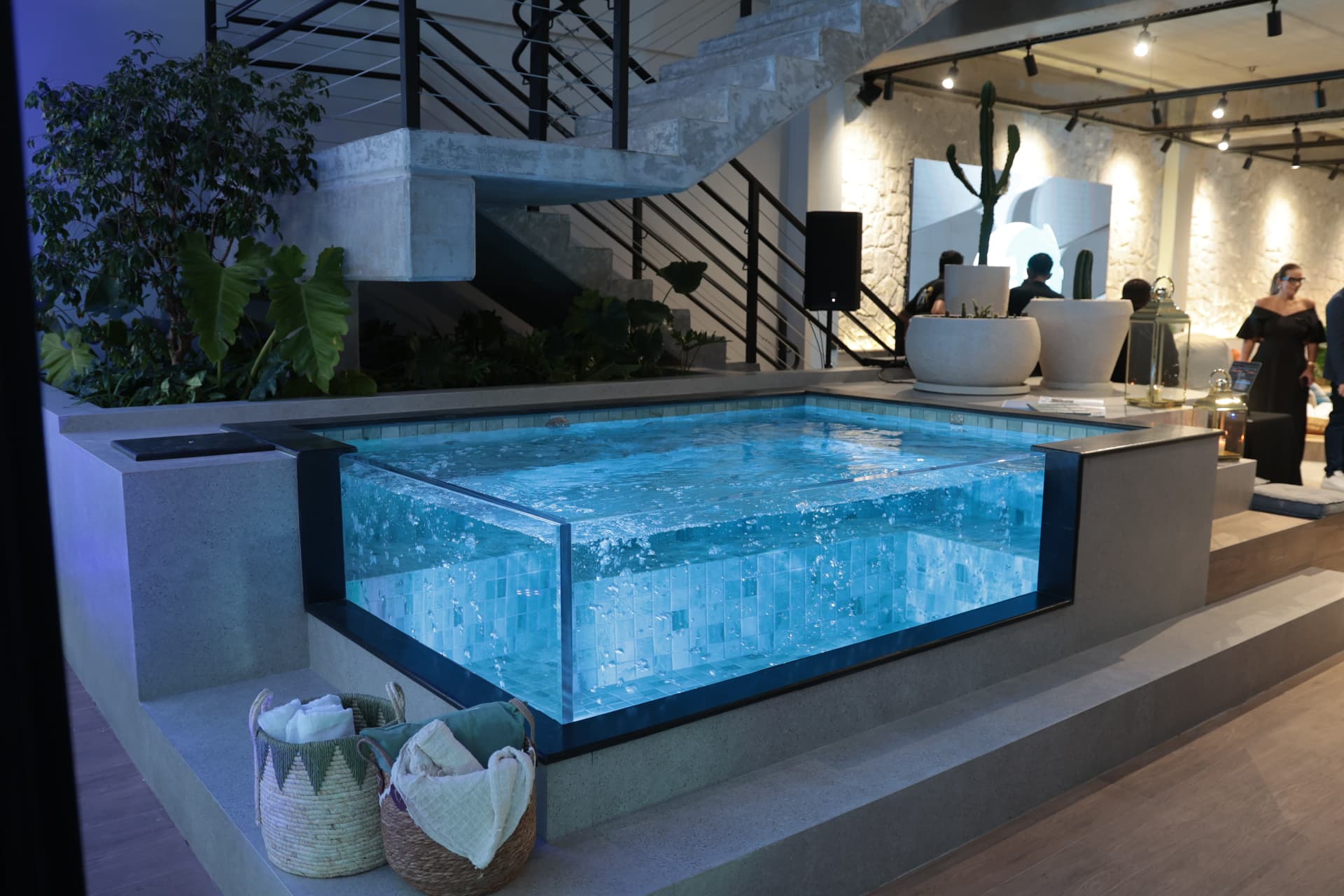 Spa iGUi em funcionamento no showroom de Uberlândia